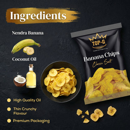 Classic Salt Banana chips - 200g