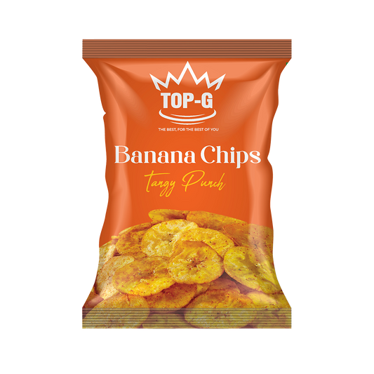 Tangy Punch Banana Chips - 80 g